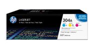 HP 304A Tri pack 3er Pack Gelb, Cyan, Magenta LaserJet...