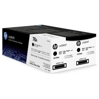 HP 78A 2er Pack Schwarz LaserJet Tonerpatrone (CE278AD)