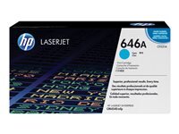 HP 646A Cyan LaserJet Tonerpatrone (CF031A)