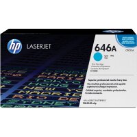 HP 646A Cyan LaserJet Tonerpatrone (CF031A)