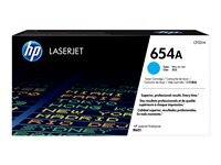 HP 654A Cyan LaserJet Tonerpatrone (CF331A)