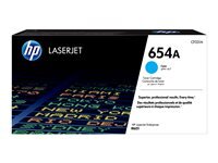 HP 654A Cyan LaserJet Tonerpatrone (CF331A)