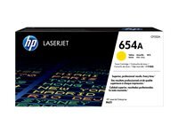 HP 654A Gelb LaserJet Tonerpatrone (CF332A)
