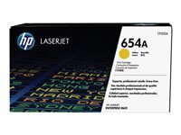 HP 654A Gelb LaserJet Tonerpatrone (CF332A)