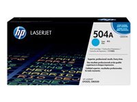 HP 504A Cyan LaserJet Tonerpatrone (CE251A)