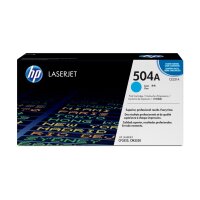 HP 504A Cyan LaserJet Tonerpatrone (CE251A)
