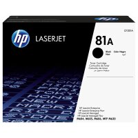HP 81A Schwarz LaserJet Tonerpatrone (CF281A)
