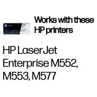 HP 508A Cyan LaserJet Tonerpatrone (CF361A)