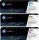 HP 201X 3er Pack Gelb, Cyan, Magenta LaserJet Tonerpatrone (CF253XM)