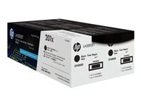 HP 201X 2er Pack Schwarz LaserJet Tonerpatrone (CF400XD)