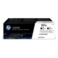 HP 201X 2er Pack Schwarz LaserJet Tonerpatrone (CF400XD)