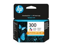 HP 300 Farbe (Cyan, Magenta, Gelb) Tintenpatrone