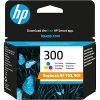 HP 300 Farbe (Cyan, Magenta, Gelb) Tintenpatrone