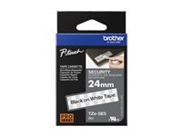 BROTHER Schriftbandkassette TZe-SE5 /  weiß /...