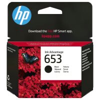 HP 653 BLACK ORIGINAL INK