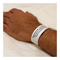 BROTHER Patientenarmbänder Brother Erwachsene weiß 27,9 cm