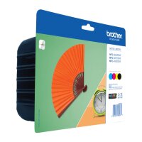 BROTHER LC129XL Value Pack 4er Pack Schwarz, Gelb, Cyan,...