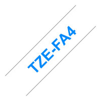 BROTHER TZe-FA4 Textilband 3mx18mm