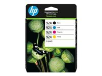 HP 924 / 6C3Z1NE 4er-Pack Original Druckerpatrone...