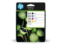 HP 924 / 6C3Z1NE 4er-Pack Original Druckerpatrone...