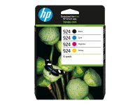 HP 924 / 6C3Z1NE 4er-Pack Original Druckerpatrone Schwarz/Bunt