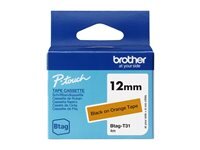 BROTHER Schriftband Brother 12mmx4m schwarz/orange BTAG-T31
