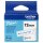 BROTHER Schriftband Brother 12mmx4m blau/transparent BTAG-133
