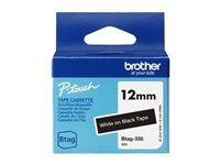 BROTHER Schriftband Brother 12mmx4m weiß/schwarz...