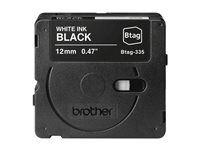 BROTHER Schriftband Brother 12mmx4m weiß/schwarz...