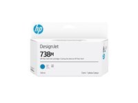 HP 738M Cyan Tintenpatrone 130ml