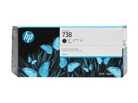 HP 738 300-ml Black DesignJet Ink Cartridge