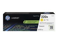 HP 220X Gelb LaserJet Tonerpatrone