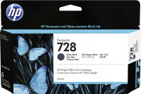 HP 728 130-ml Matte Black DesignJet Ink