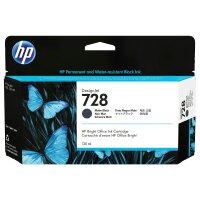 HP 728 130-ml Matte Black DesignJet Ink