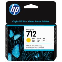 HP 712 29-ml Yellow DesignJet Ink Cartridge