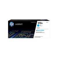 HP 212A - Cyan - original - LaserJet - Tonerpatrone (W2121A) - für Color LaserJet Enterprise MFP M57