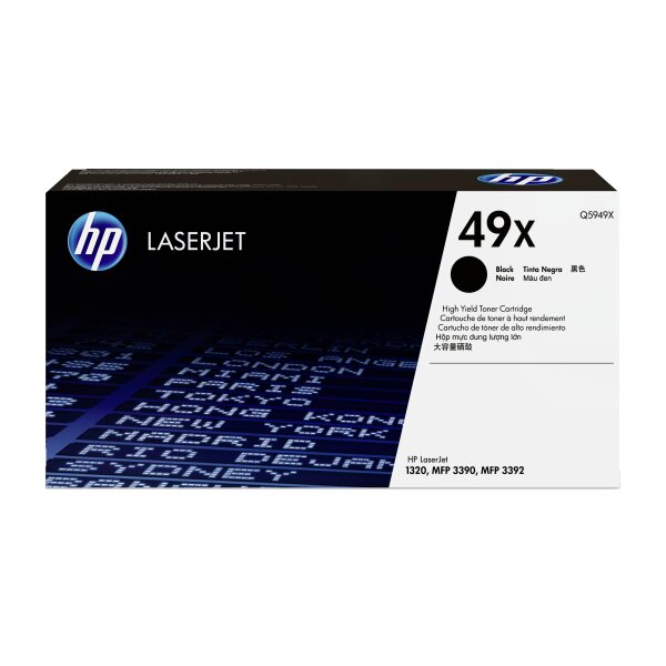 HP 49X Schwarz LaserJet Tonerpatrone (Q5949X)