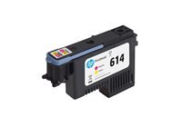 HP 618 Magenta and Yellow Stitch Printhe