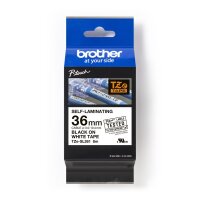 BROTHER TZeSL261 tape Black on White 36mm