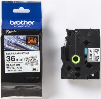 BROTHER TZeSL261 tape Black on White 36mm
