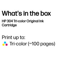 HP 304 Tricolor Tintenpatrone