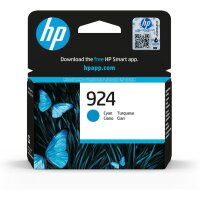 HP 4K0U3NE Tintenpatrone cyan No. 924