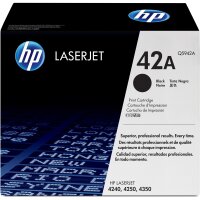 HP 42X 2er Pack Schwarz LaserJet Tonerpatrone (Q5942XD)