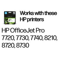 HP 953XL Schwarz Tintenpatrone