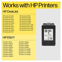 HP 305 Tri-color Original Ink Cartridge