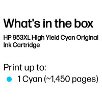 HP F6U16AE No.953XL cyan