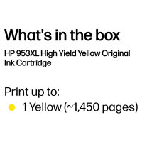 HP F6U18AE No.953XL yellow