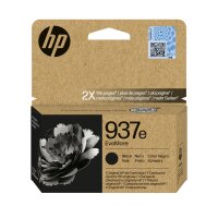 HP EvoMore 4S6W9NE Tintenpatrone schwarz No. 937e