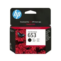 HP 653 Black Original Ink Advantage Cart