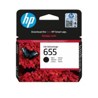 HP 655 Schwarz Ink Advantage Tintenpatrone